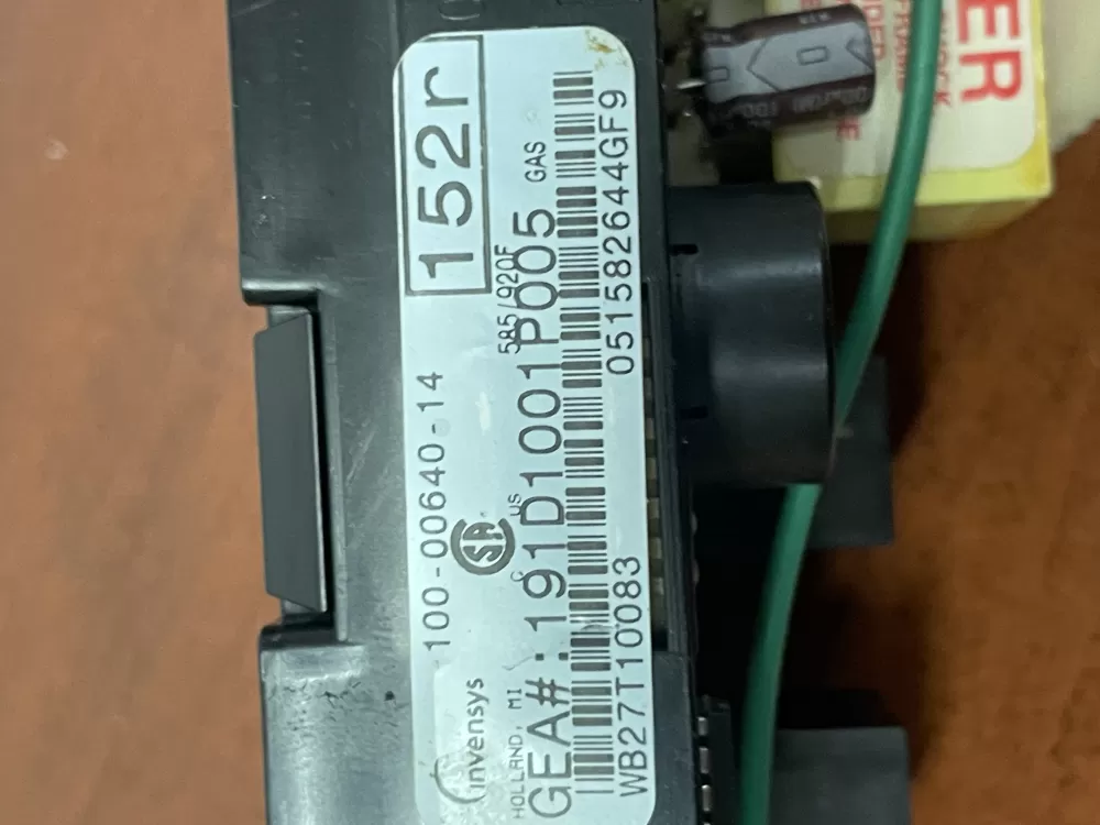 GE Range control Board WB27T10083  AP2632694  191D1001P005 AZ52704 | Wm1922