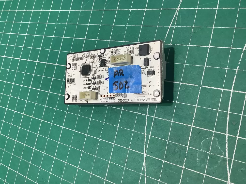 Samsung DA92-01060A Refrigerator Control Board Dispenser AZ187989 | AR502