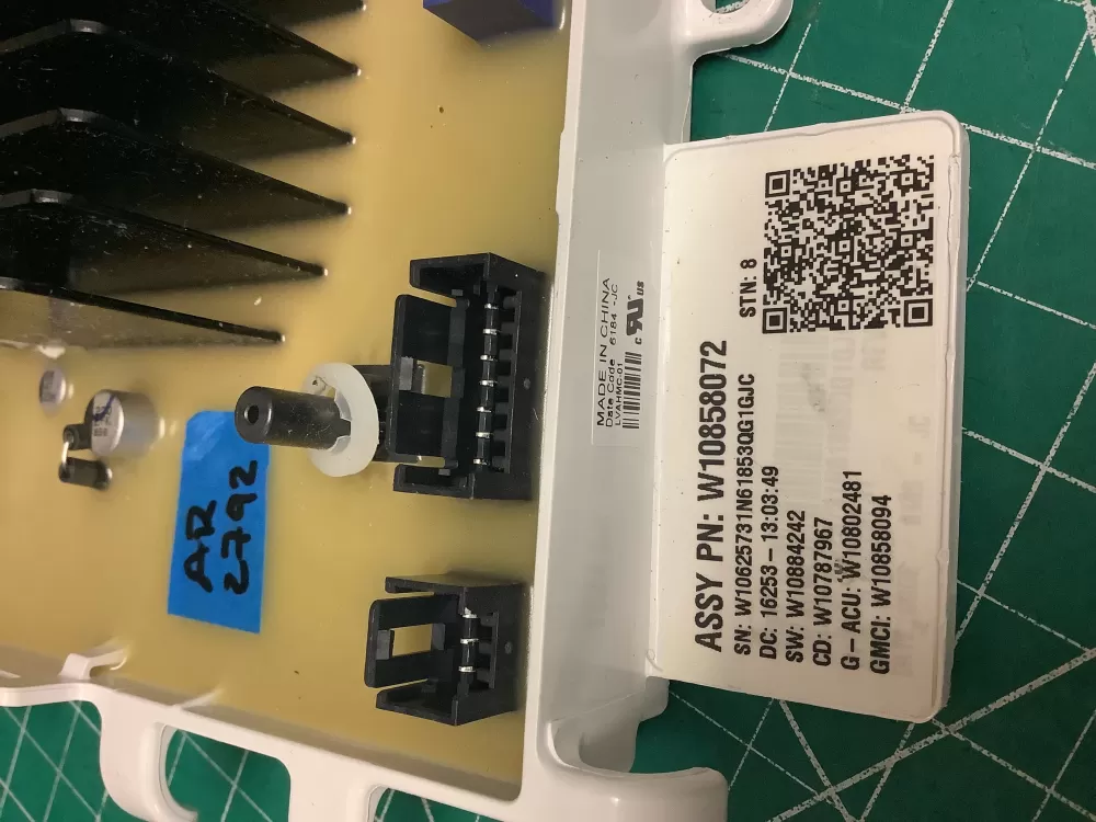 LG W10916666 W10858072 Washer Control Board AZ200119 | AR2792
