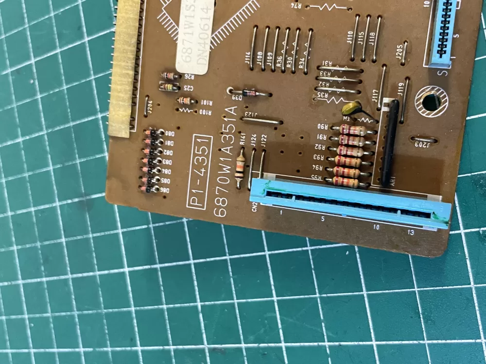 LG 6871W1S349A 6870W1A351A Microwave Oven UI Control Board AZ200779 | Wm2802