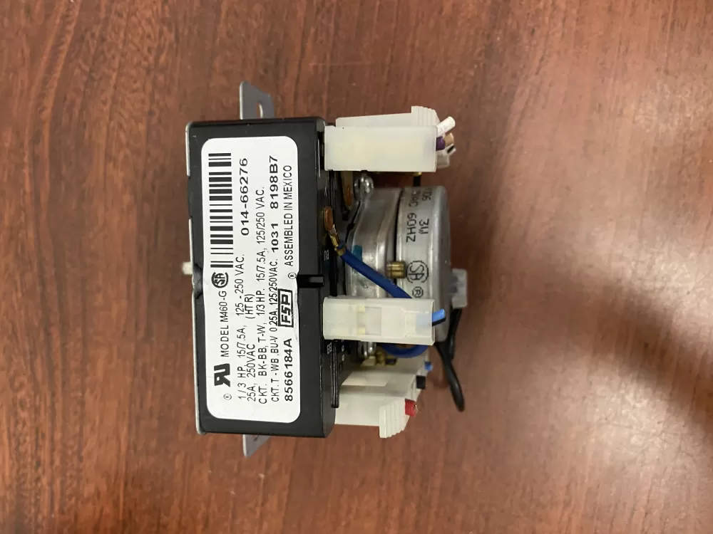 Whirlpool 8566184A 8566184 WP8566184 AP6013380 8566184R PS11746606 Dryer Timer