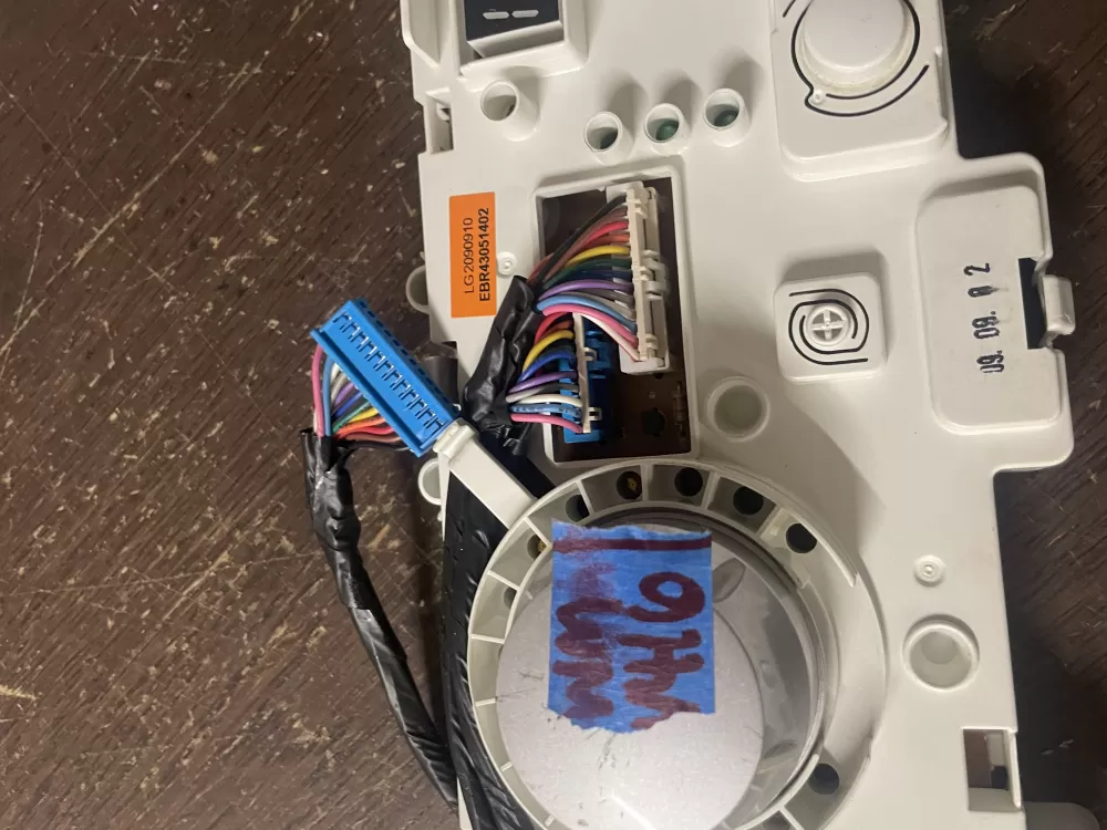 LG EAX43051201 EBR43051402 Washer Control Board AZ41960 | Wmv416