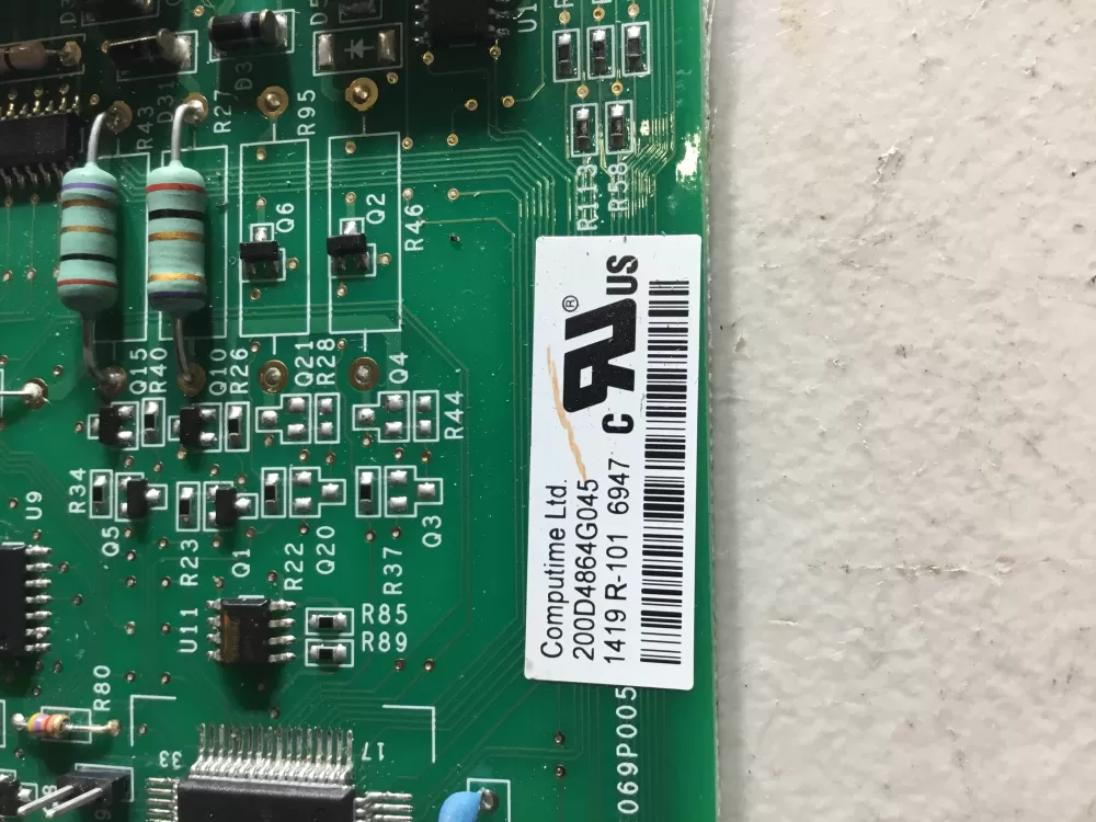 GE WR55X10956 WR55X10697 EBX1069P005 Refrigerator Control Board AZ47437 | NR633