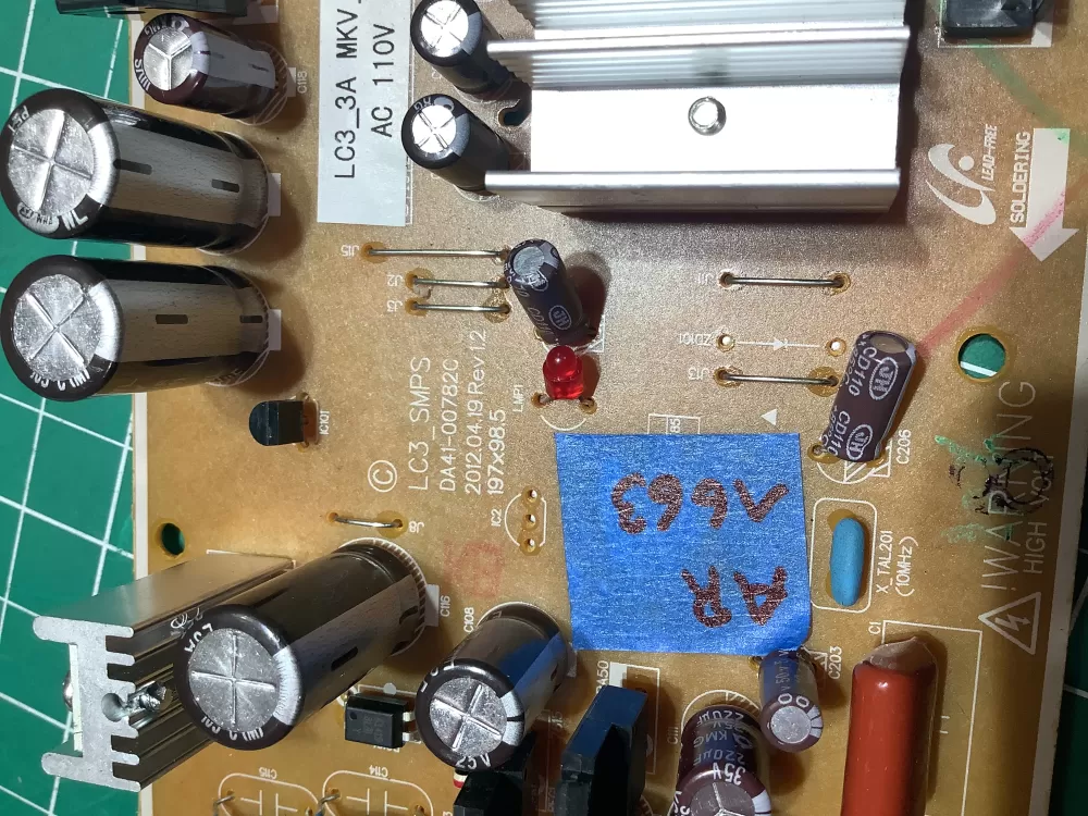 Samsung DA92-00263A Refrigerator Inverter Control Board AZ151403 | AR1663