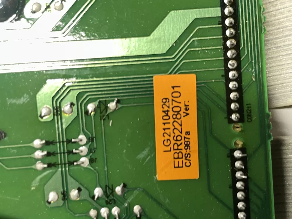 Kenmore LG Whirlpool EBR62280701 Washer Control Board AZ36970 | 365wm