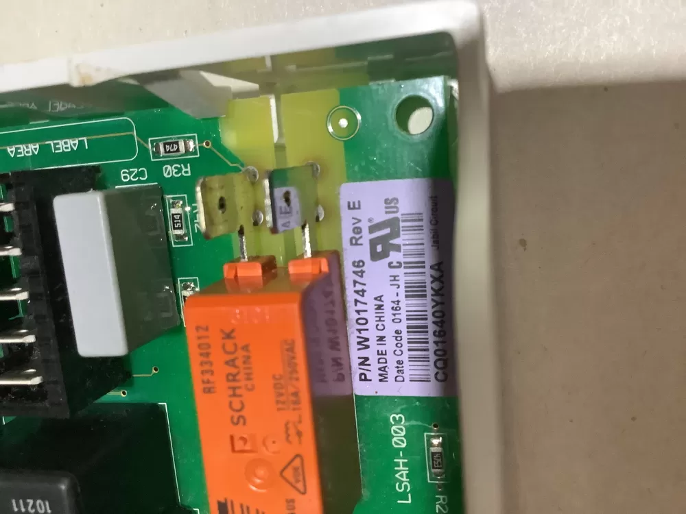 Whirlpool Maytag Kenmore W10182365 Dryer Control Board AZ145970 | ZC2446