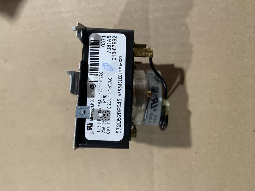 GE 572D520P045 Dryer General Electric Timer AZ63817 | BK2081