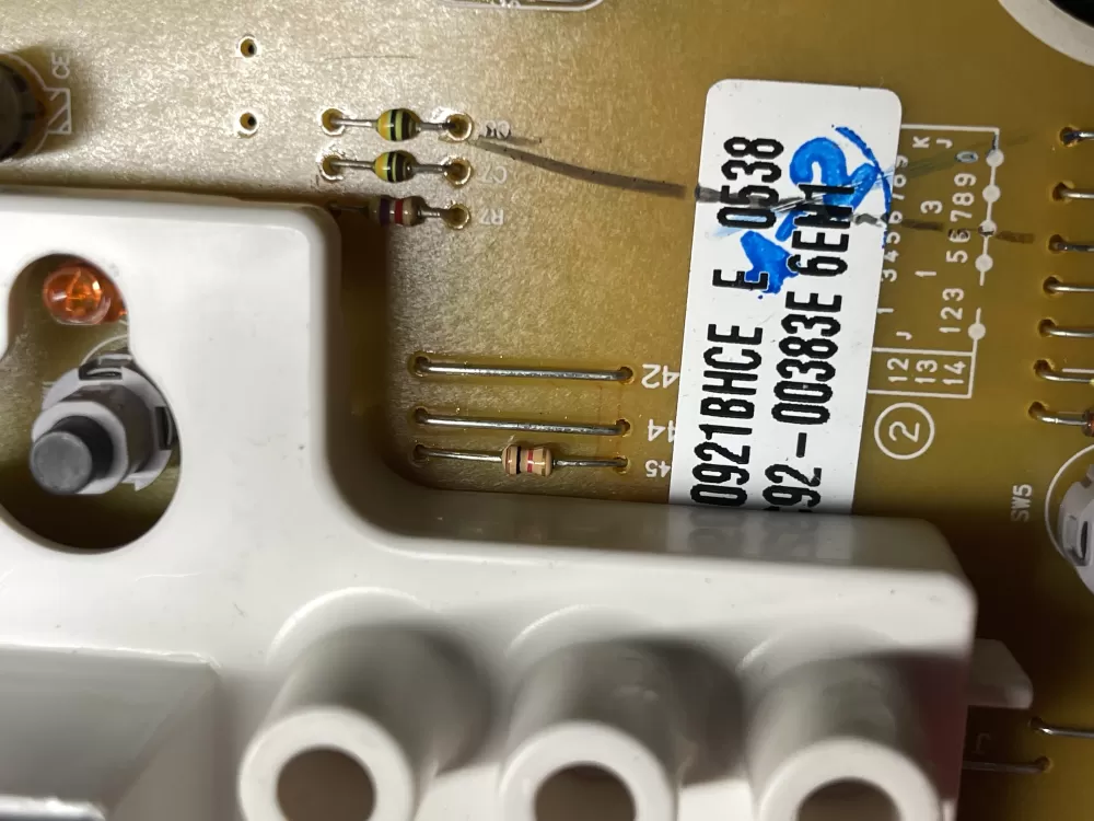 Samsung DC92-00383E DC92-00383A Washer UI Control Board AZ36717 | Wm392