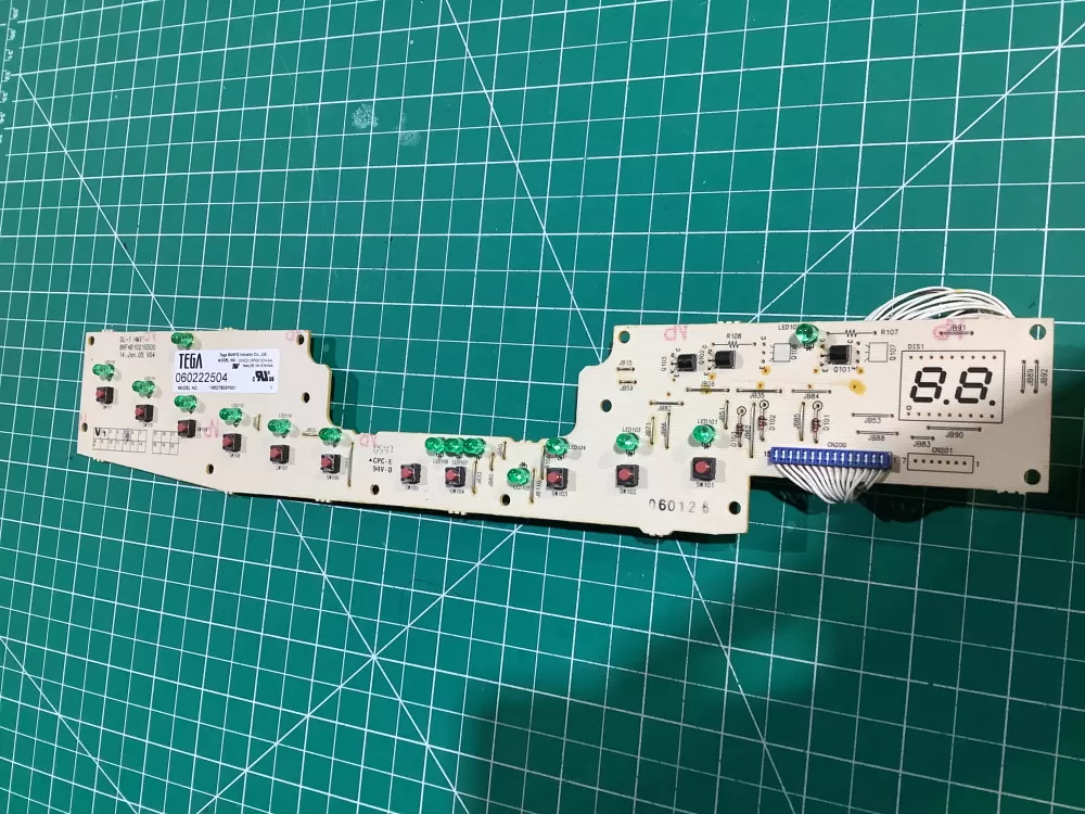 GE 165D7803P001 Dishwasher Control Board AZ140828 | NR2384