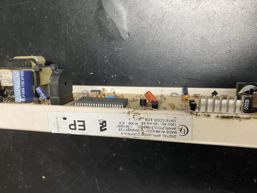 Whirlpool WP6610057 Electronic Control Board AZ1741 | BK645