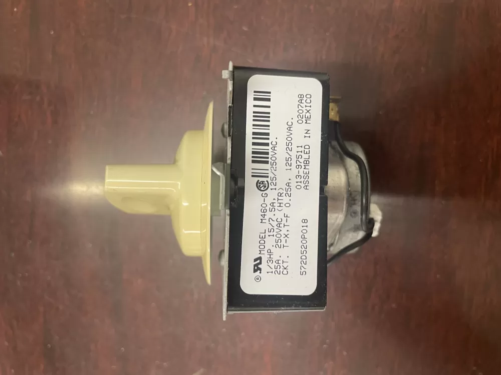 GE 572D520P018 M460-G 175D2308P009 WE4M188 Dryer Timer
