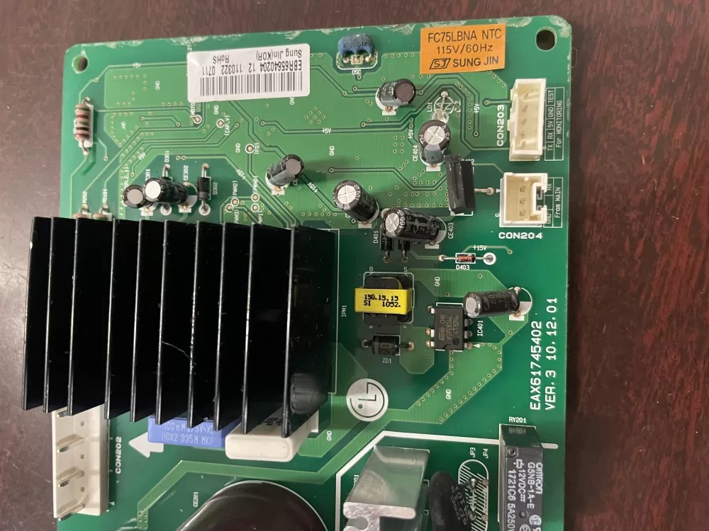LG Kenmore AP5604149 EBR65640204 Refrigerator Control Board AZ52016 | KM1878