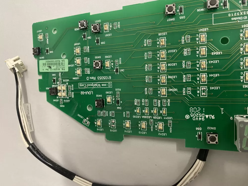 Whirlpool Maytag W10051131 W10051133 Washer Control Board AZ204892 | BK2219