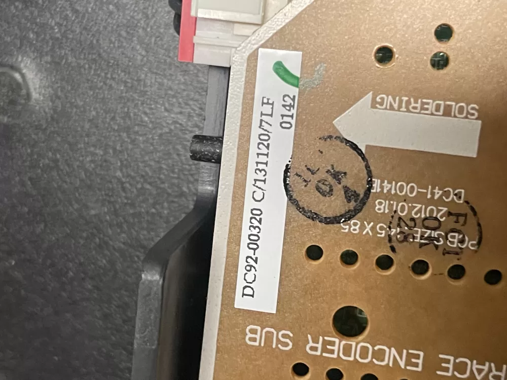 Samsung DC92 00320C Washer Control Board  AZ2324 | WmV226