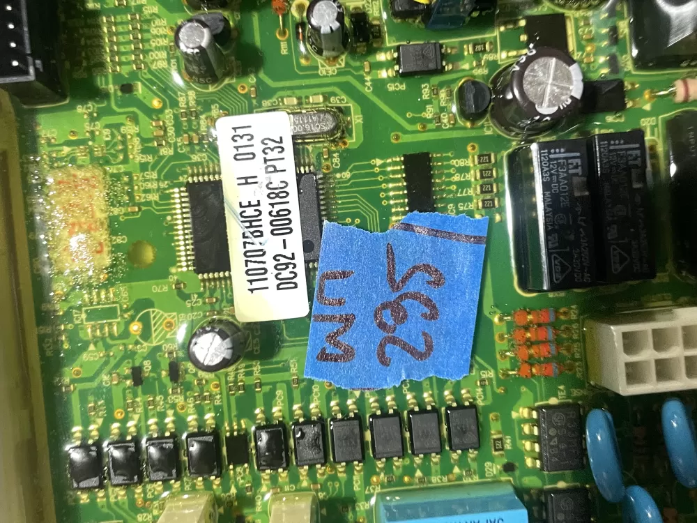 GE WASHER CONTROL BOARD PART # DC92-00618C AZ163298 WMV308 | Wm236