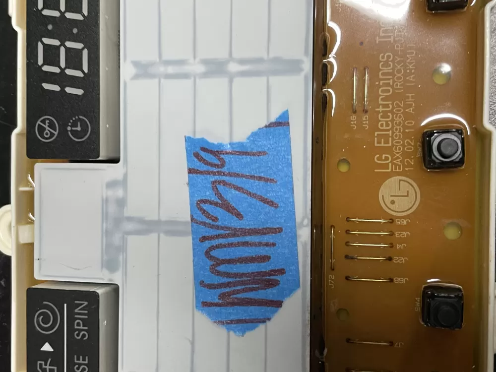 LG EBR62267115 EBR62267118 EBR62267128 Washer Control Board AZ13046 | v319