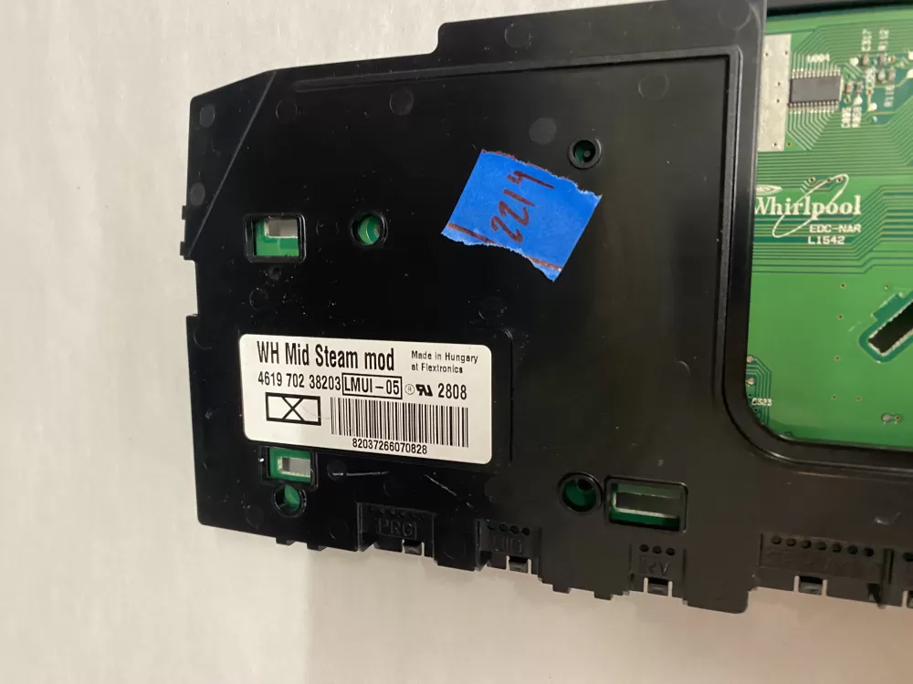 Whirlpool 4619 702 38203 05 Washer Control Board AZ206989 | BK2214
