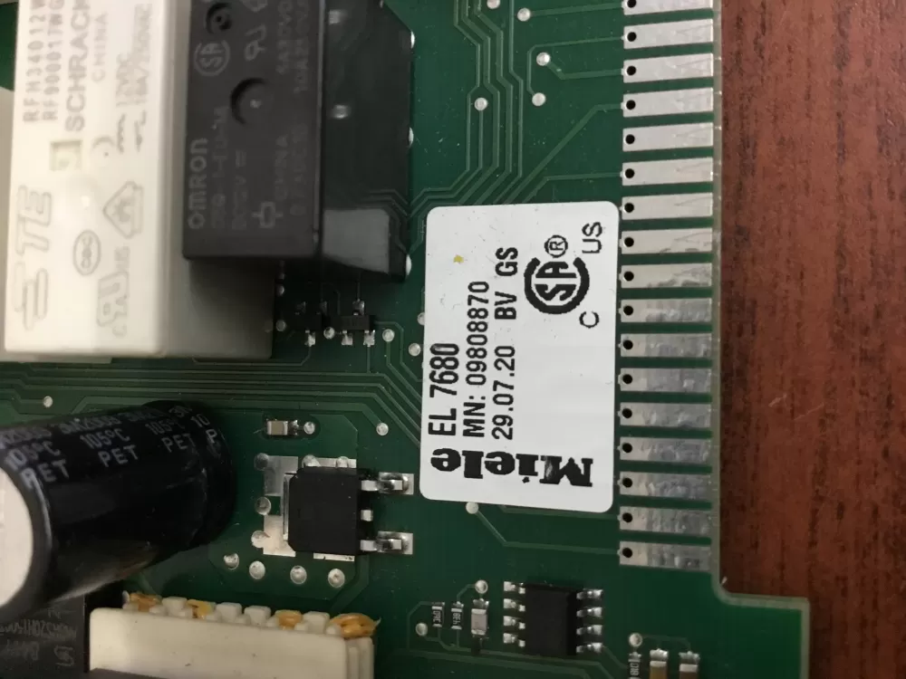 Genuine OEM Miele Power electron.unit EL 7680 120V 60Hz 9808870 AZ29267 | NR193