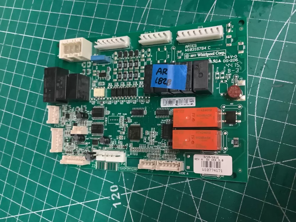 Whirlpool W10843055 Main Control Board AZ201125 | AR1828