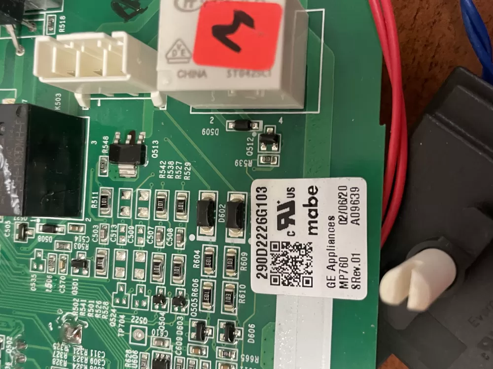 GE WH22X29556 290D2226G103 Washer Control Board AZ47846 | Wm698