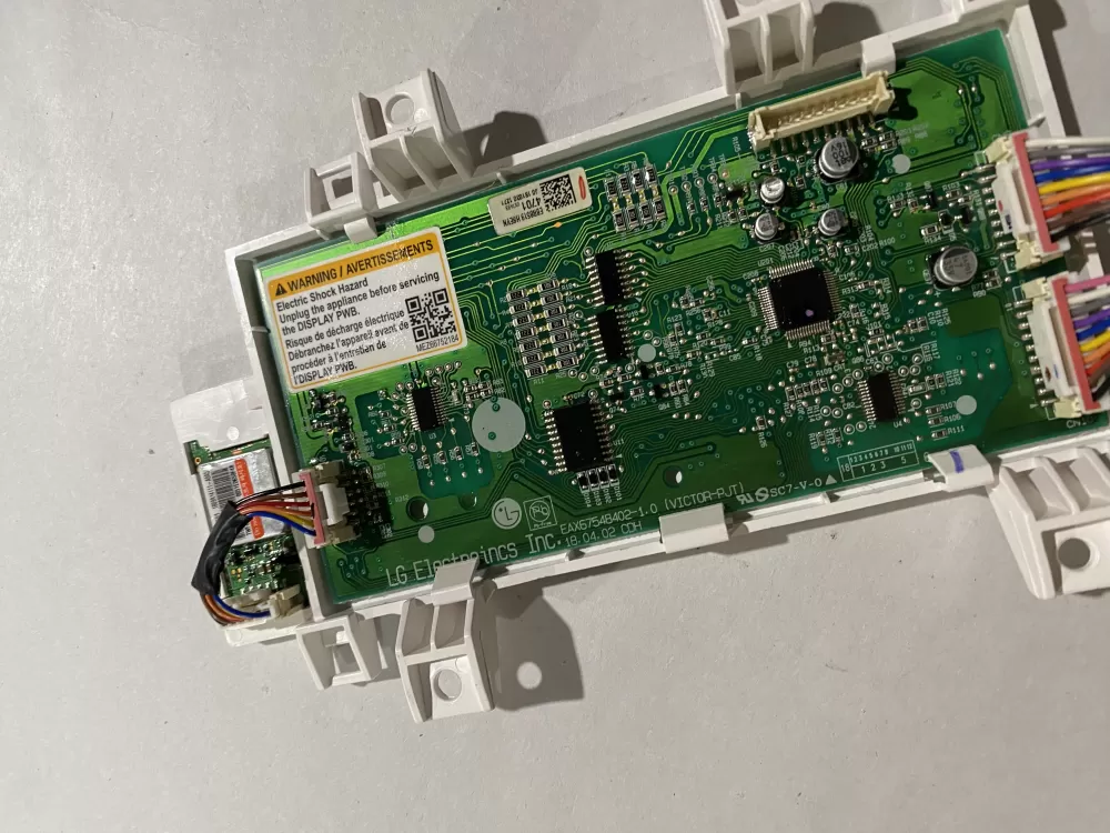 LG EBR85194701 Agl74115160 Washer Control Board AZ190684 | BKV873