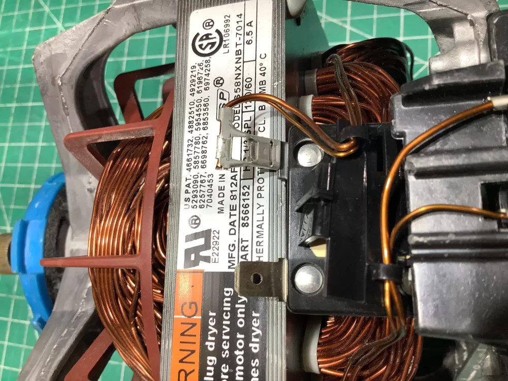 Maytag W10463866 WPW10463866 Dryer Motor AZ150229 | SL201