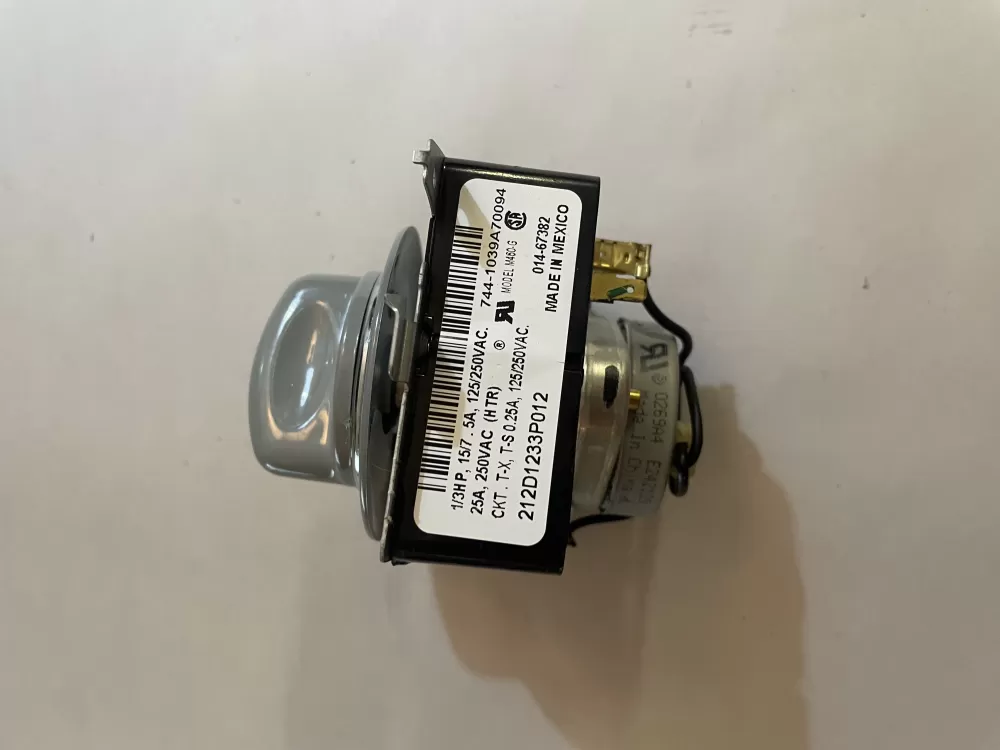 GE 212D1233P012 WE4M364 Dryer Timer