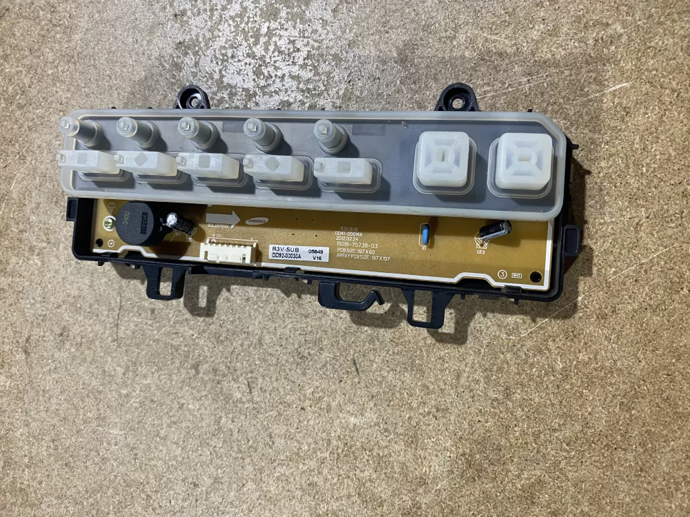 Samsung Dd61 00405a Dishwasher Control Board Display