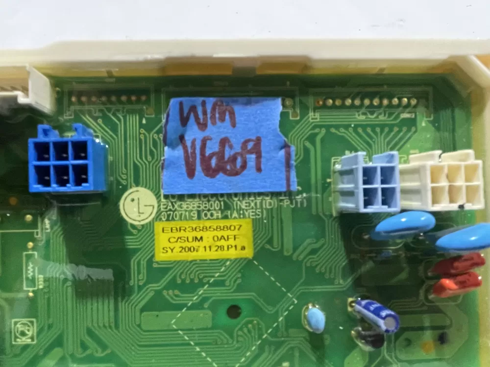 LG EBR36858807 Dryer Control Board AZ113192 | Wmv669