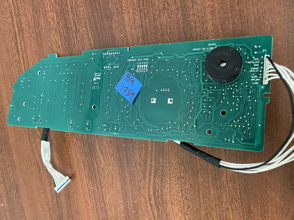 Whirlpool W10563776 Washer Control Board AZ44345 | BK1759