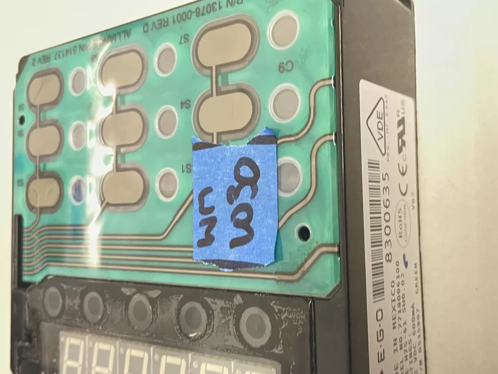 Speed Queen SpeedQueen 7718006100 514138P Dryer Control Board AZ216993 | Wm1030