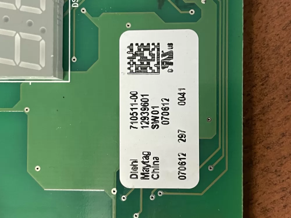 Maytag 12939601 67006294 5 Control Board AZ52377 | Wm1899