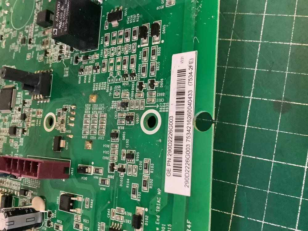 GE WH22X32357 290D2226G003 WH18X28174 Washer Control Board AZ186768 | NR2747