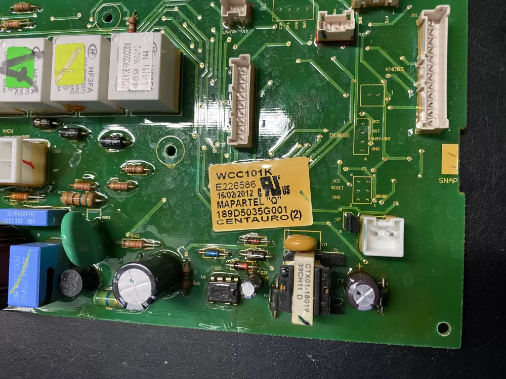 GE WH12X20274 189D5035G001 WH12X10518 Washer Control Board AZ23179 | BK727
