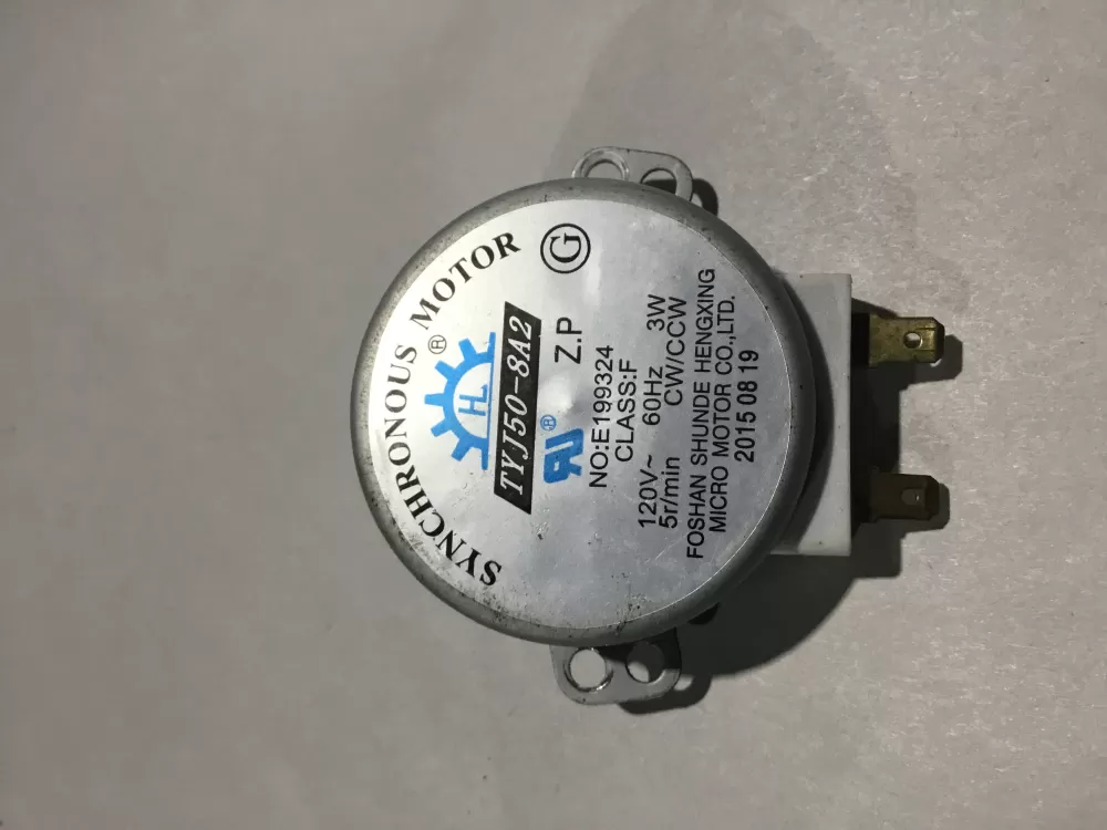 Maytag GE TYJ50-8A2 Microwave Motor Turntable AZ97812 | Sl57