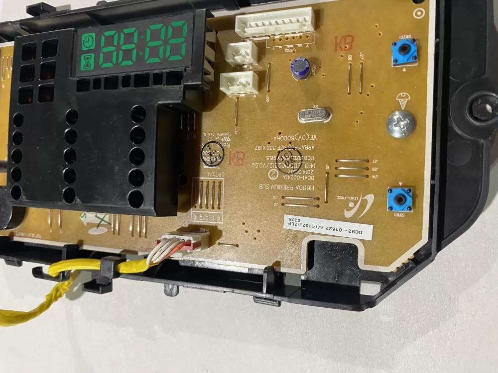 Samsung Washer Control Board DC92-01622A AZ146310 | BK2455