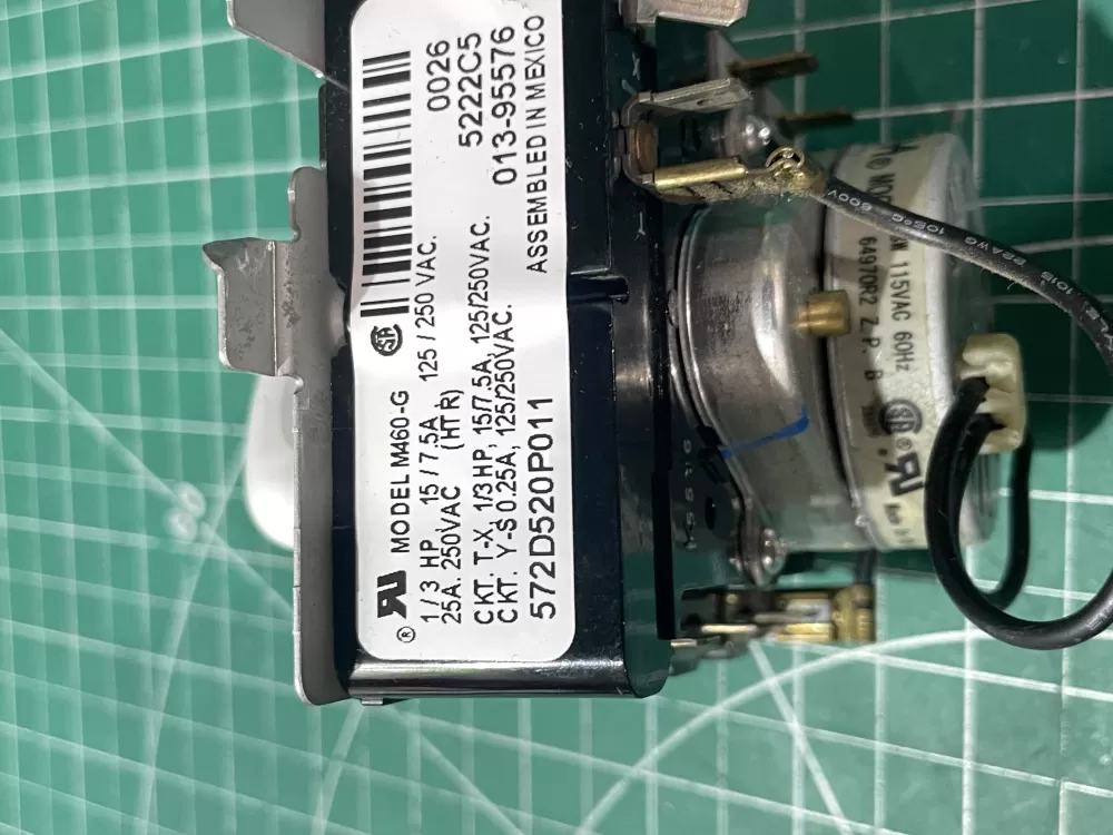 GE 572D520P011 WE4M247 Dryer Timer AZ197505 | Wm2735