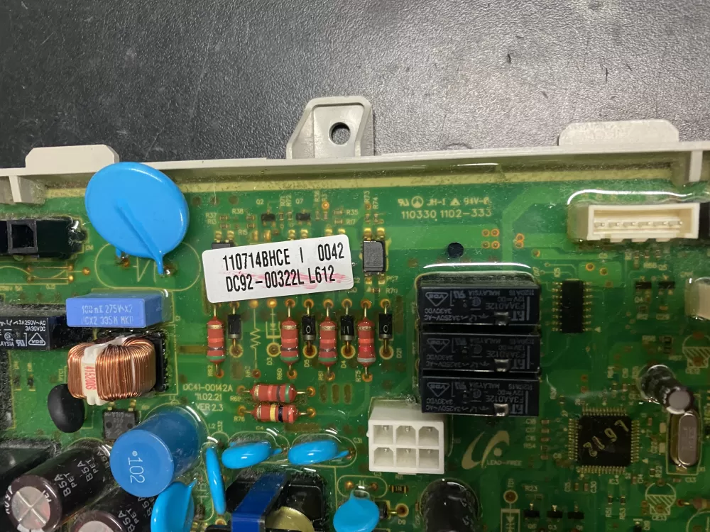 Samsung DC92-00322E DC92-00160A Dryer Electronic Control Board AZ4116 | BK1165