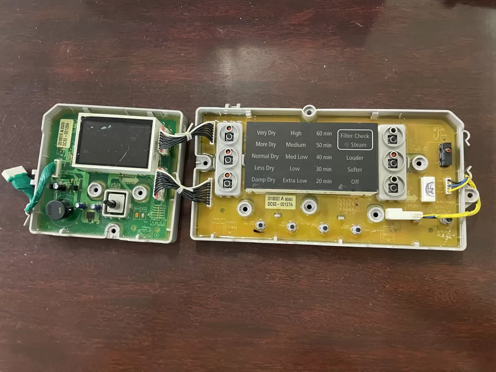 Samsung DC92-00127A Dryer Control Board