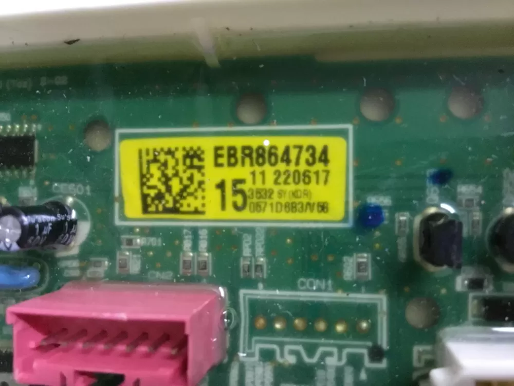 LG EBR86473415 Dishwasher Control Board AZ14963 | NR12