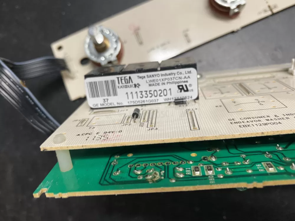 GE 175D5261G037 EBX1129P004 Ebx1129p004 Washer Control Board AZ22521 | BK1097