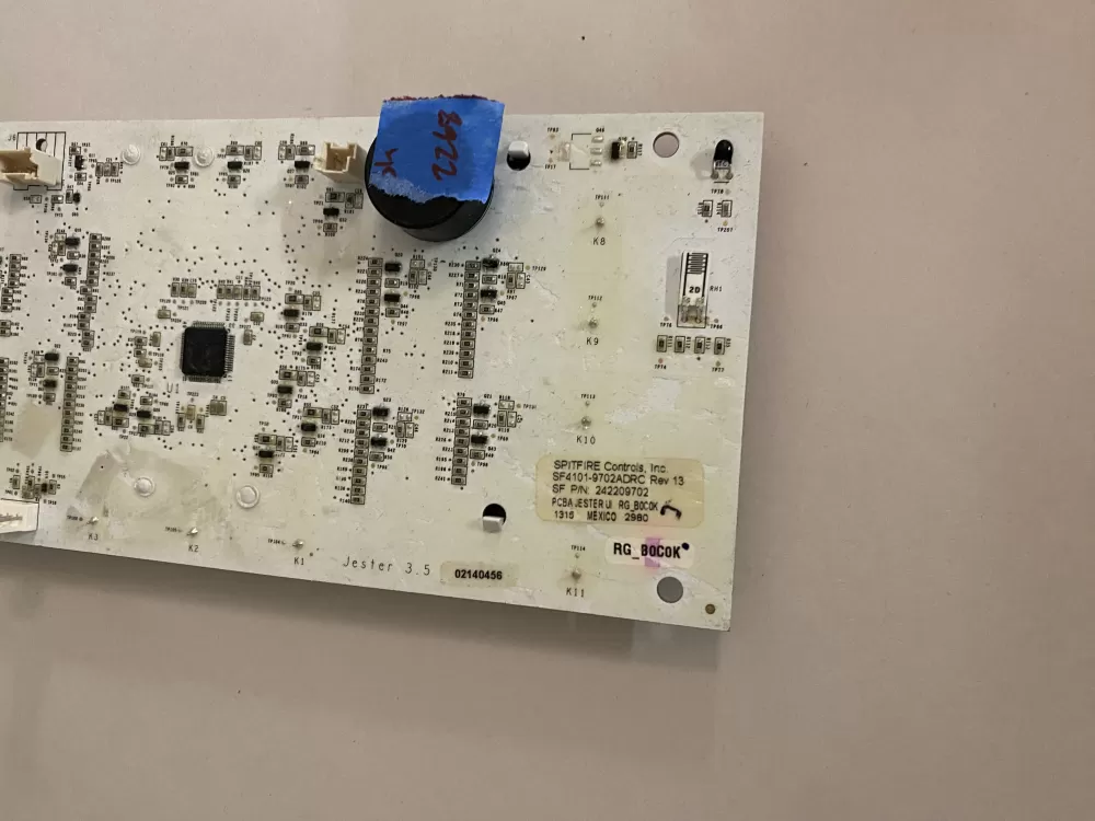 Frigidaire 242209702 Refrigerator Control Board AZ124881 | BK2268