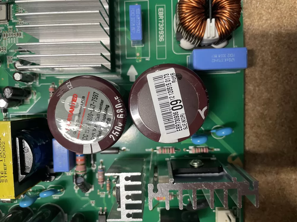 LG Kenmore EBR73093601 EBR73093606 Refrigerator Control Board AZ6641 | KM1586