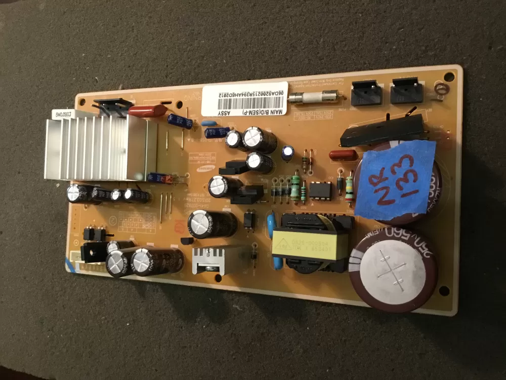 Samsung DA92-00215R Refrigerator Inverter Control Board AZ100731 | NR133