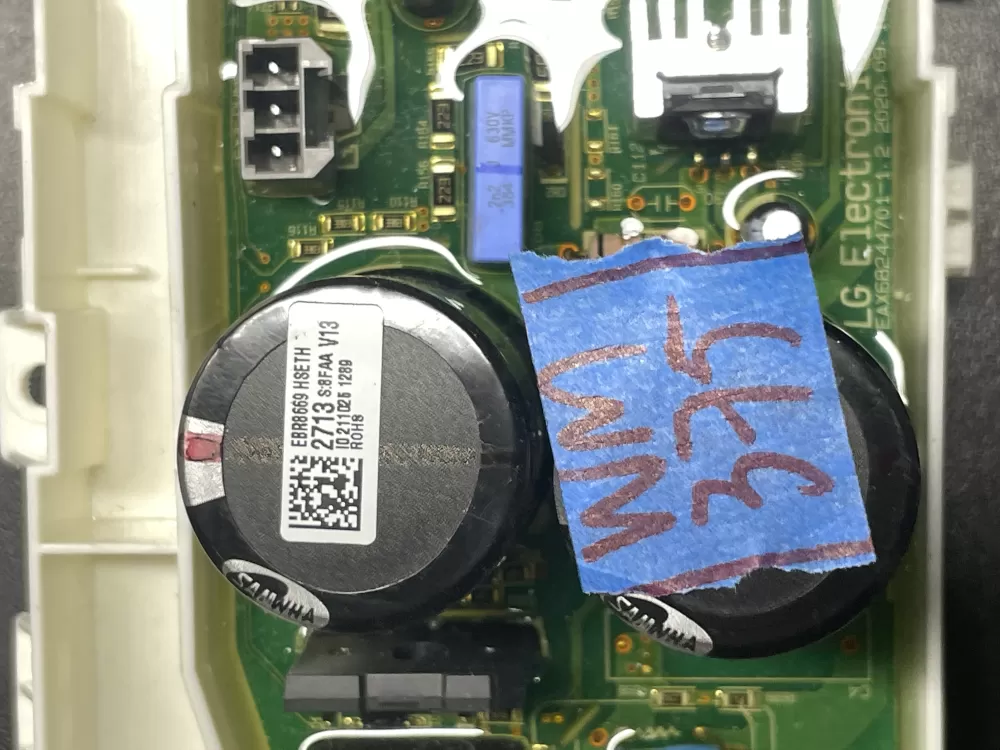 LG Kenmore EBR86692713 Refrigerator Power Control Board Used AZ36107 | Wm375
