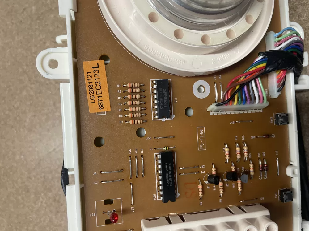 LG 6870EC9093B 6870EC9241C Dryer Control Board AZ20084 | KMV342