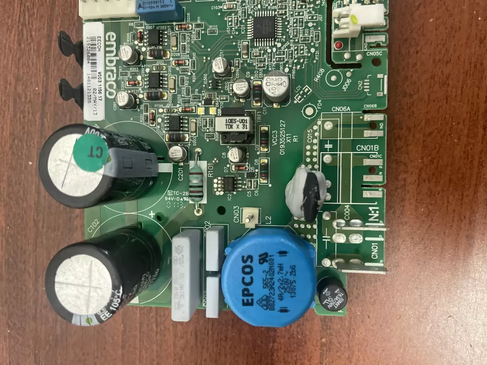 Frigidaire Vcc3 1156 17 05 Refrigerator Control Board AZ54284 | KM1965