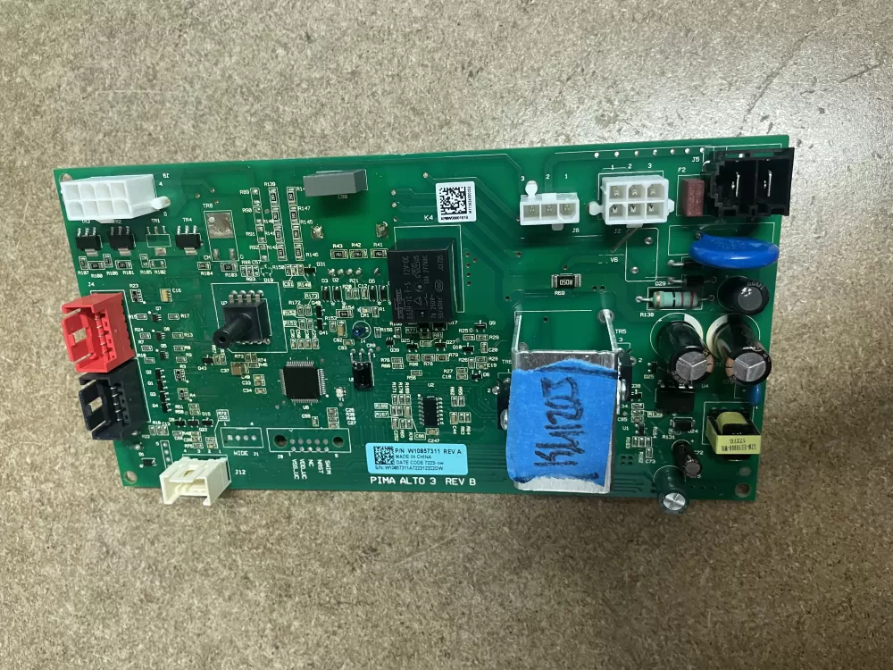 Maytag Whirlpool W10857311 Washer Control Board Rev AZ18831 | KM1203