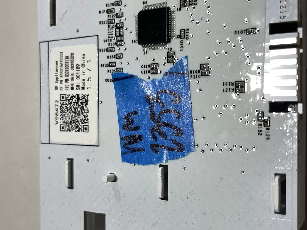 GE 308D1567G003 Washer Control Board AZ136177 | Wm2353