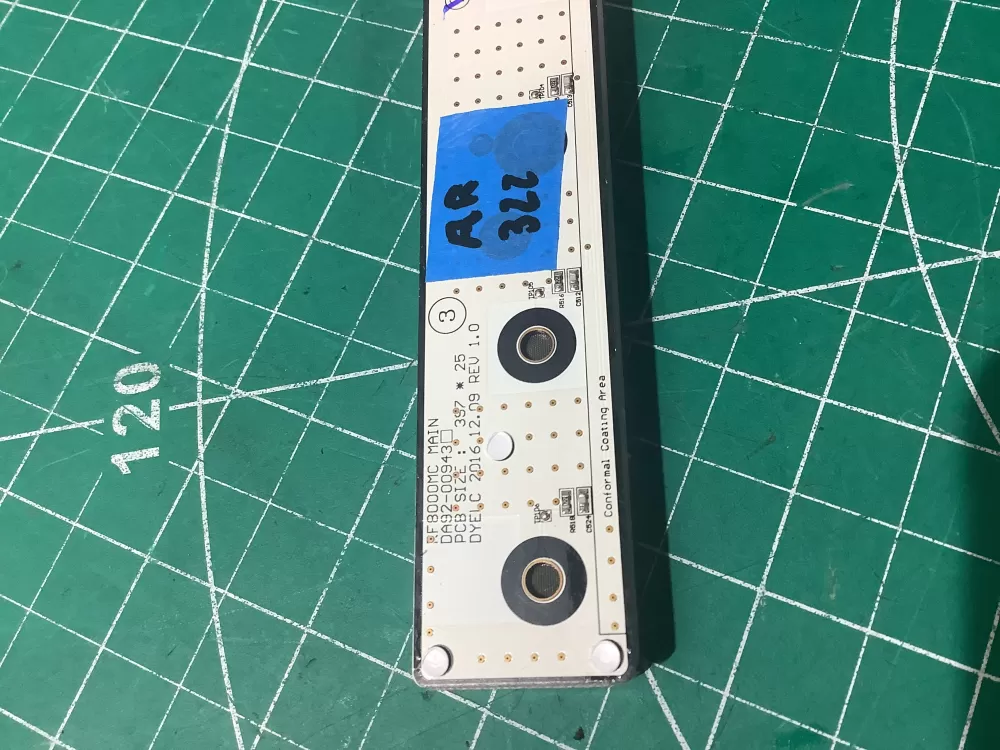 Samsung Refrigerator DA92-00943A Control Board AZ190349 | AR322